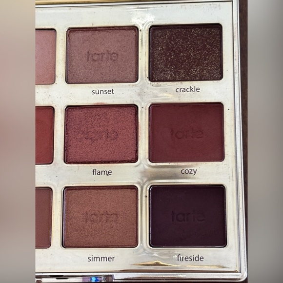 Tarte Tartlette Toasted Eyeshadow Palette Warm Neutral Brown Rose Shades - Picture 3 of 5